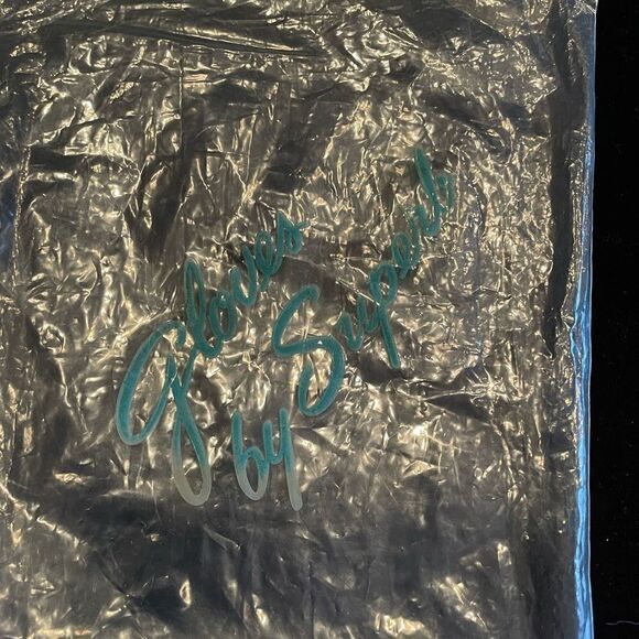 GLOVES By Superb Vintage 3/4 Length Brown Leather Gloves Size 6.5 - Picture 3 of 13